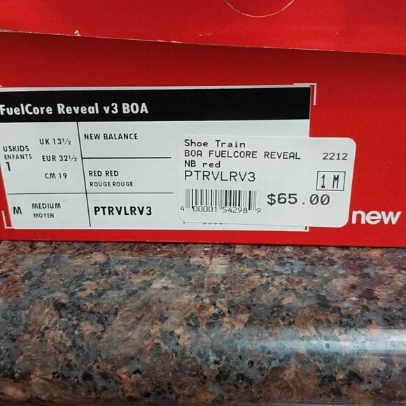 UNISEX New Balance FuelCore Reveal Sneakers...SIZE 1 - Picture 2 of 10